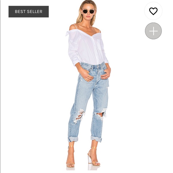 Agolde Denim - AGOLDE 90’s mid rise loose Fit in Fall out jeans